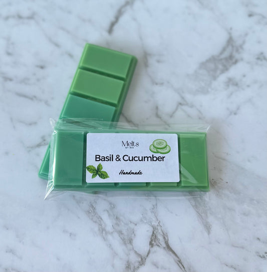 Basil & Cucumber Snap Bar - Wax Melt