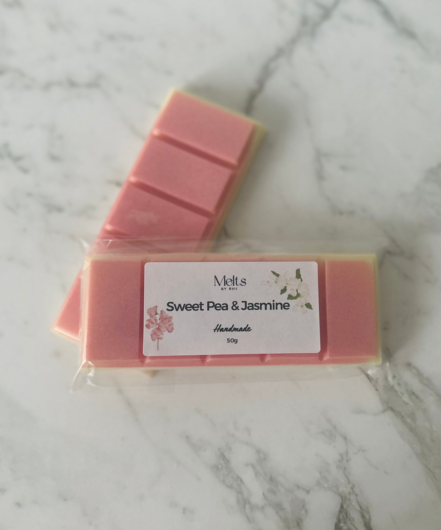 Sweet Pea & Jasmine Snap Bar - Wax Melt