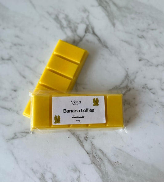 Banana Lollies Snap Bar - Wax Melt