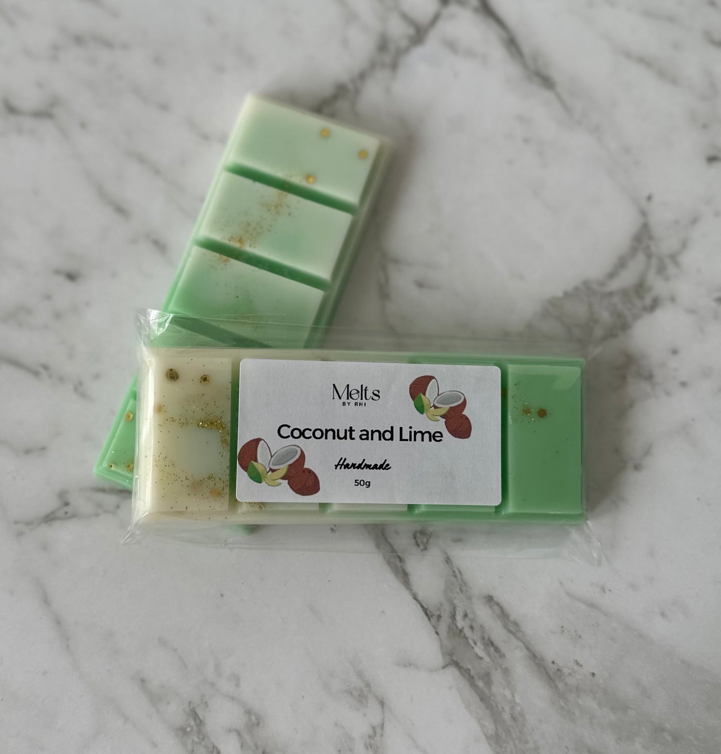 Coconut and Lime Snap Bar - Wax Melt