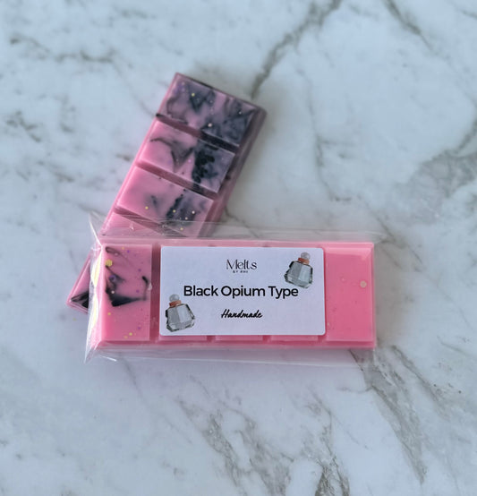 Black Opium Type Snap Bar - Wax Melt