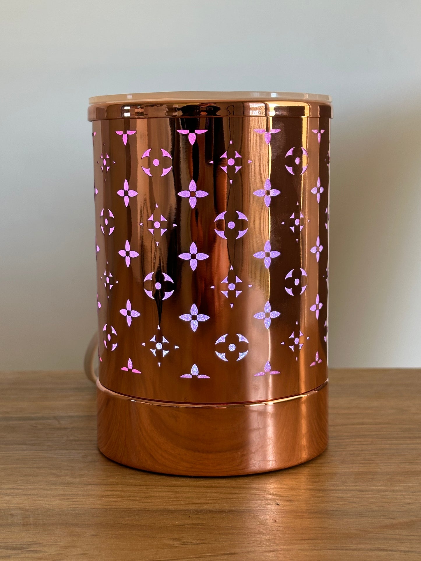 Rose Gold “Louie” Electric Wax Burner