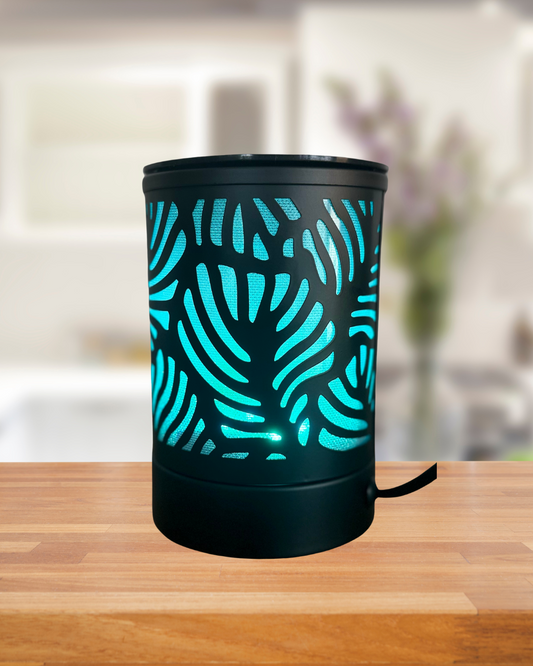 Black “Palm” Electric Wax Burner